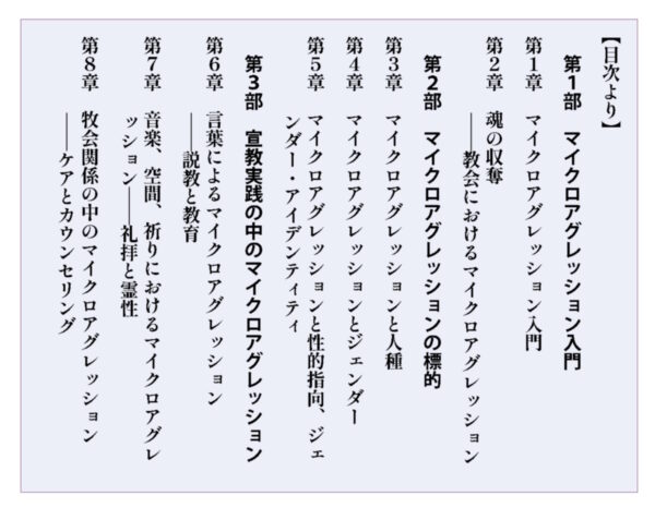 宗教活動におけるマイクロアグレッション　キリスト教会の日常に潜む暴力と向き合う